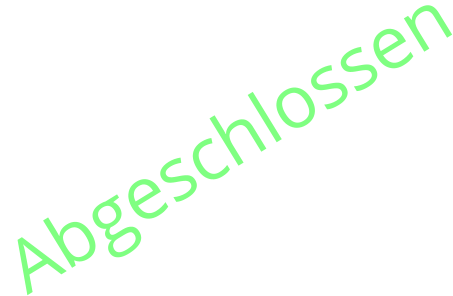 Abgeschlossen