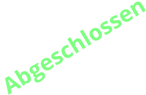Abgeschlossen